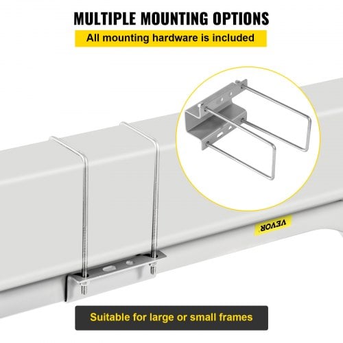 Bådtrailer Guide-Ons, 62x3,8x116,1 cm, Aluminium, Justerbar bredde
