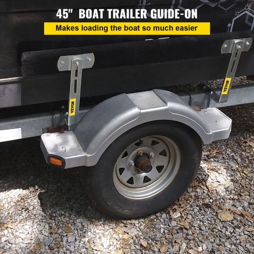 Bådtrailer guide-ons, 121,9x22x40 cm, stål