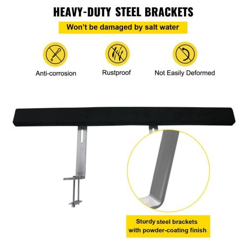 Bådtrailer guide-ons, 121,9x22x40 cm, stål