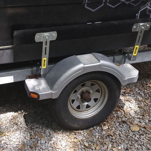 Bådtrailer guide-ons, 121,9x22x40 cm, stål