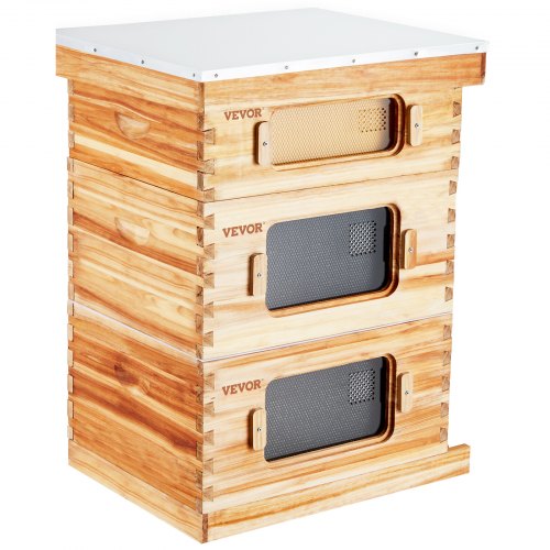 Bikube, 30-ramme Langstroth startpakke, 56,2x46,2x76 cm, fyrretræ