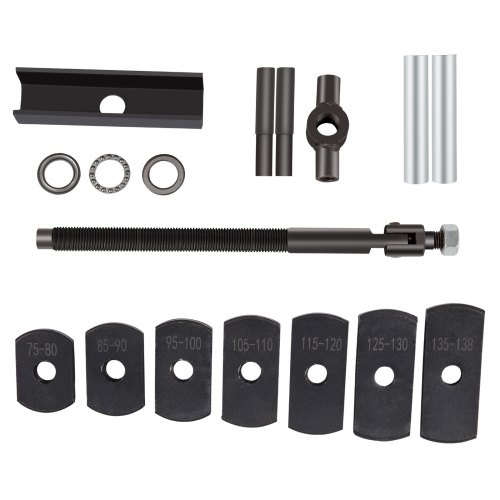 Cylinderfoderutdragare, 75-138 mm, stål, verktygssats