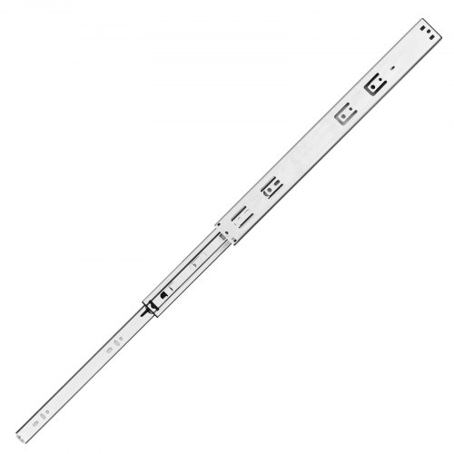 Skuffeskinner, 454x46x12,7 mm, Stål, Fuldudtræk Soft-Close