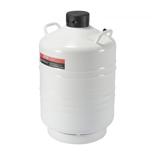 Flydende Nitrogentank 44,9x74,5 cm Aluminiumlegering, kryogen opbevaring