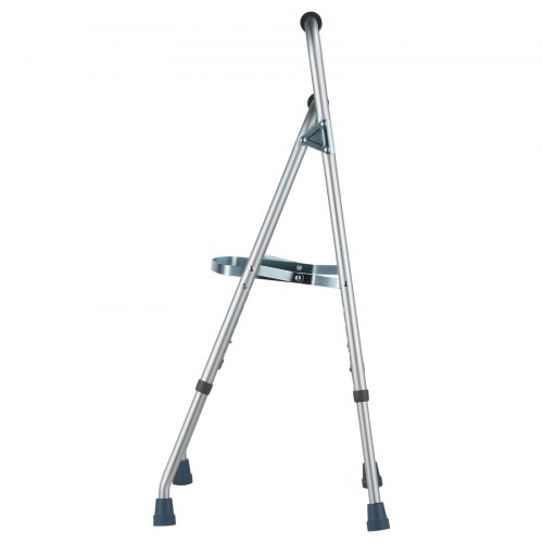 Kävelytuki, Taitettava Hemi-kävelytuki, 38x32.5x77-88.9 cm, Säädettävä korkeus, Alumiini