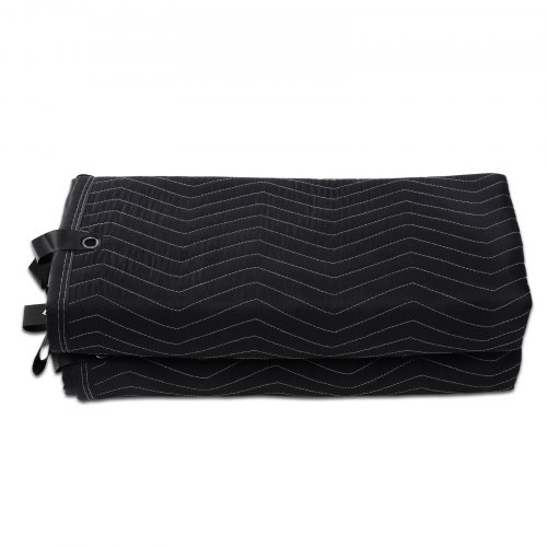 Ljuddämpande filt, 243,8x203,2 cm, Svart, Polyester