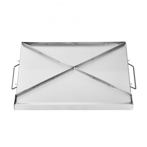 Grillplade, 58,5x40,6 cm, Rustfrit Stål, Flad Top Stegeplade