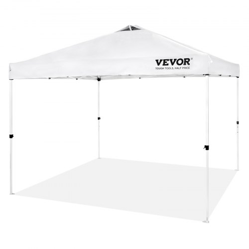 Pavillon, 304,8x304,8 cm, Hvid, Bærbar Opbevaring