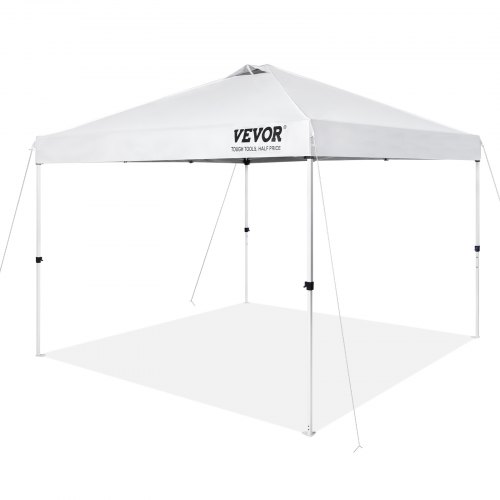 Pavillon, 304,8x304,8 cm, Hvid, Bærbar Opbevaring