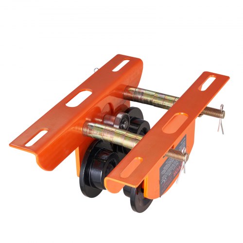 Manuell vagn, elektrisk lyft 499 kg kapacitet, 268x227x108 mm, justerbar bredd, legerat stål