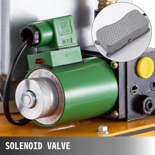 Hydraulisk elektrisk pumpe, 750W 7L 70MPa enkeltvirkende, hydraulisk kraftpakke