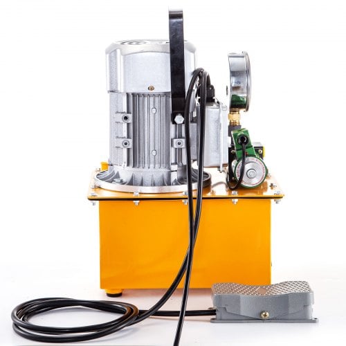Hydraulisk elektrisk pumpe, 750W 7L 70MPa enkeltvirkende, hydraulisk kraftpakke
