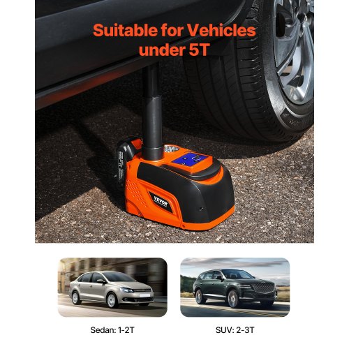 Elektrisk donkraft, Justerbar saksedonkraft 230x160x160 mm, Sort, Bærbart værktøj