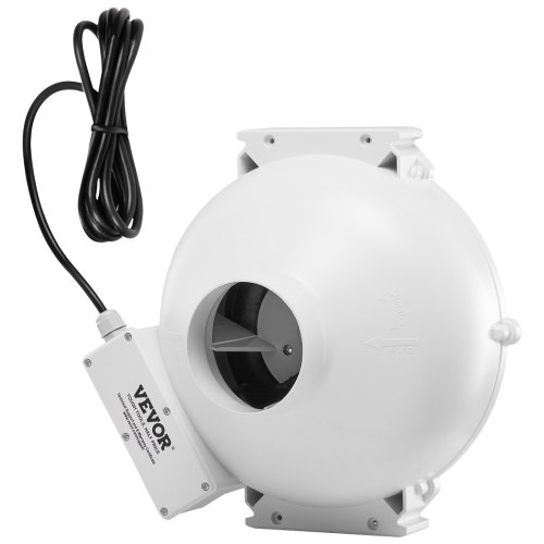 Radon ventilator installationssæt, 30,5x32x23,5 cm, vandtæt, ventilation