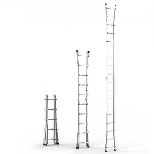 Teleskopstige, 149x20x51,5 cm, Aluminium, Sammenklappelig