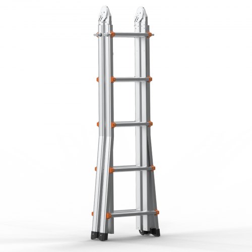 Udtræksstige, Teleskopisk A-ramme, 515x200x1720 mm, Aluminium