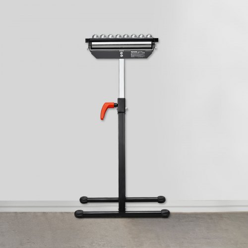 Rullebord, 68x108 cm justerbar højde, 29,2 cm rullehoved, sammenklappeligt stål