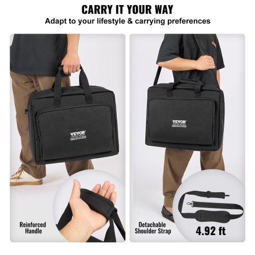 DJ-mixer Gig Bag, 49x22x39 cm, Sort, Opbevaring i Oxford-stof