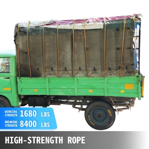 Polyesterrep 11,1x6100 cm Vit, last- och dragning, slitstark