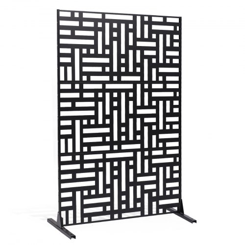 Rumdeler, 120x50,8x193 cm, Sort, Metal