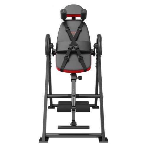 Inversionstabel, 136 kg kapacitet, rød, styrketræningsudstyr