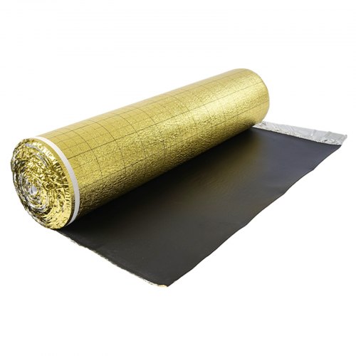 Gulvunderlag, 16900x1100x3 mm, Guld, Lydisolerende Skum