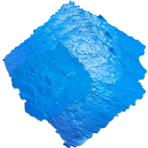 Betonstøbeform, 90x90 cm & 50x50 cm, skiferstensstruktur, polyurethan