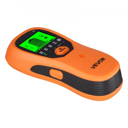 Stolpesøger, Elektronisk vægdetektor 17x7.2x3.7 cm, Orange