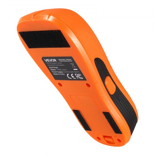 Stolpesøger, Elektronisk vægdetektor 17x7.2x3.7 cm, Orange