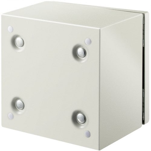 Elektrisk kapsling, 20x20x15 cm, Grå, Stål, Vandtæt