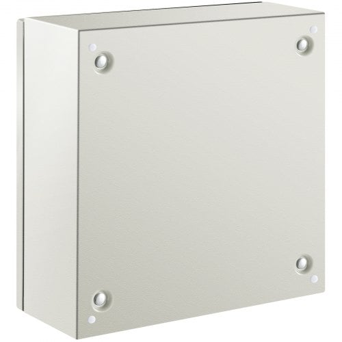 Elektrisk kabinet, 40x40x15 cm, Grå, Stål, Vandtæt