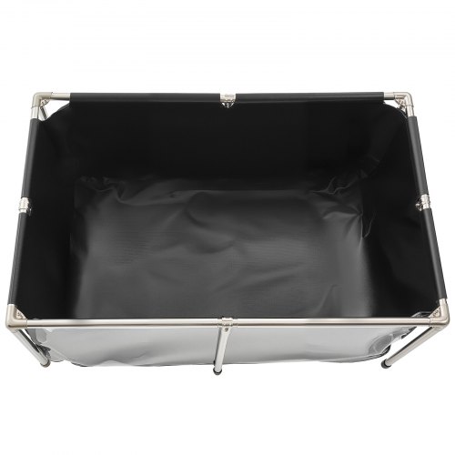 Fiskedam, 120x80x50 cm, Sort, PVC