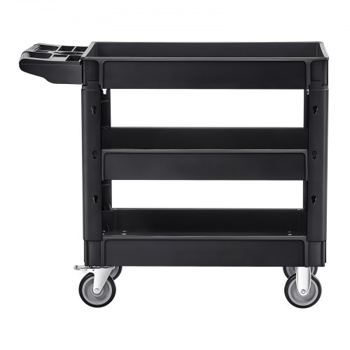 Rullebord, 103,4x43,5x85,7 cm, Sort, Plast