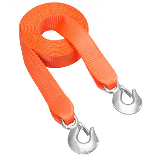 Bogserrem, 50,8 mm x 6,1 m, Orange, Polyester