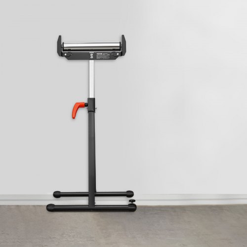 Rullestativ 69x109 cm Justerbar højde Poleret stål Sammenklappelig Kraftig