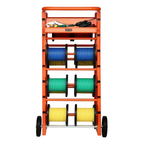 Trådrulleholder, 44x38.5x97 cm, Sort, Opbevaring