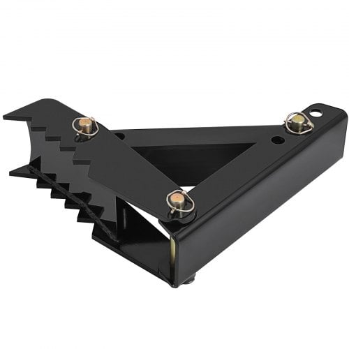 Gravemaskine-tommel, 45,7x15,2x1,3 cm, Sort, Stål, Justerbar montering