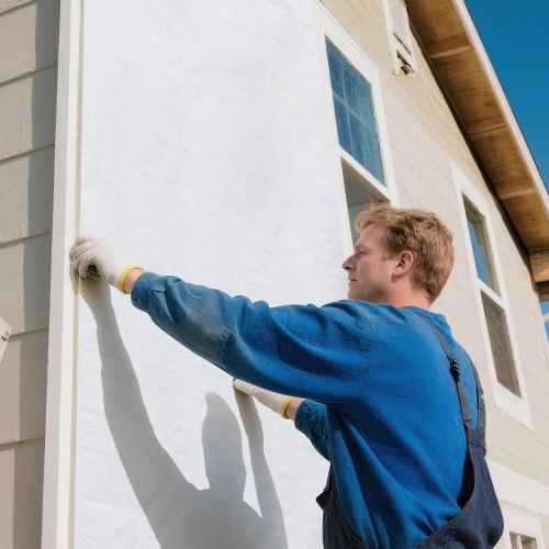 Husfolie 2740x45720 mm Hvid, dampspærre plastfolie