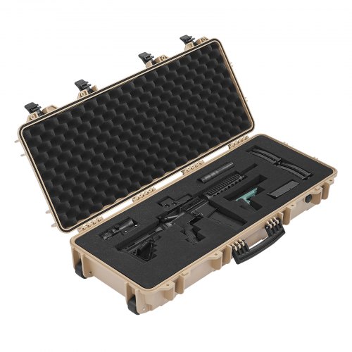 Rifletaske, 97,8x42x17,3 cm, Khaki, Vandtæt Opbevaring