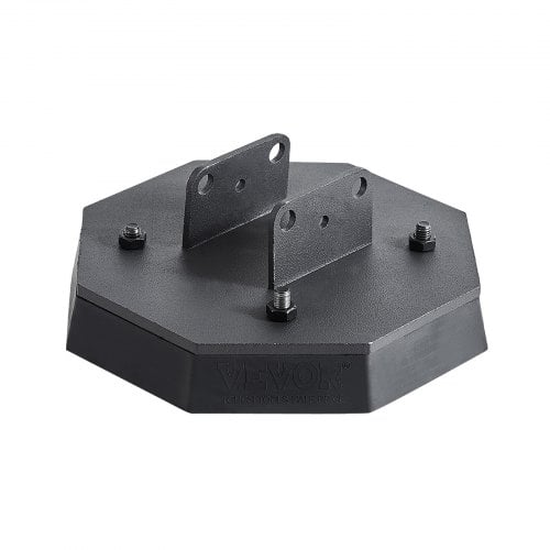 Nivelleringspuder til autocamper, 4-pak, 20,3x20,3x7,6 cm, gummi
