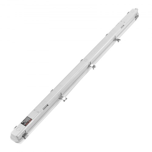 LED damptæt lampe, 127x7.4x8.3 cm, 5000K, vandtæt, belysningsarmatur