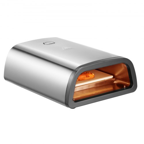 Elektrisk pizzaovn, 589x364x279 mm, rustfrit stål