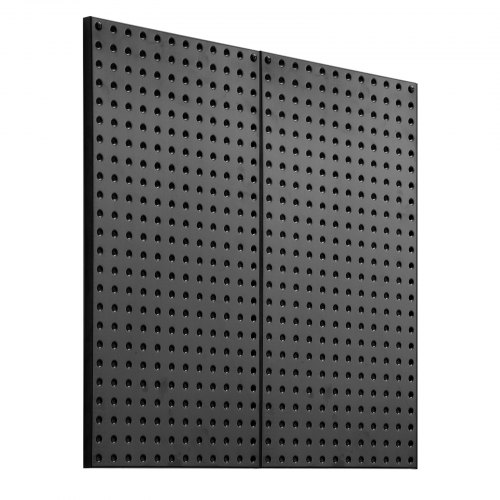 Reikälevy, 61x30x1,9 cm, musta, metallinen säilytys