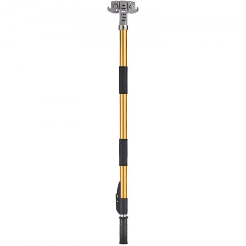 Kipsilevyn tasoituslaatikon varsi, 101.6-1950.7 cm, alumiini, säädettävä