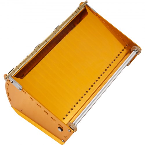 Gipsplade flad kasse, 26,5x18x13 cm, aluminium, efterbehandlingsværktøj