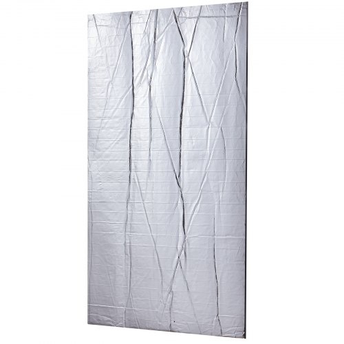 Ljuddämpande matta, 419,1x8001 mm, Silver, Skummaterial