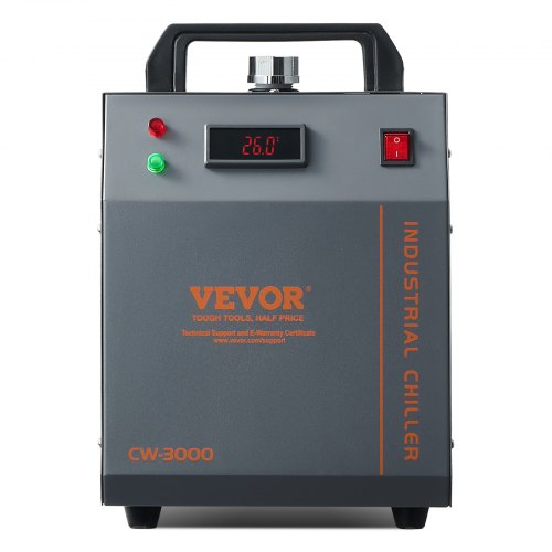 Industriel vandkøler, CW-3000, 12 L, 80W, kølesystem