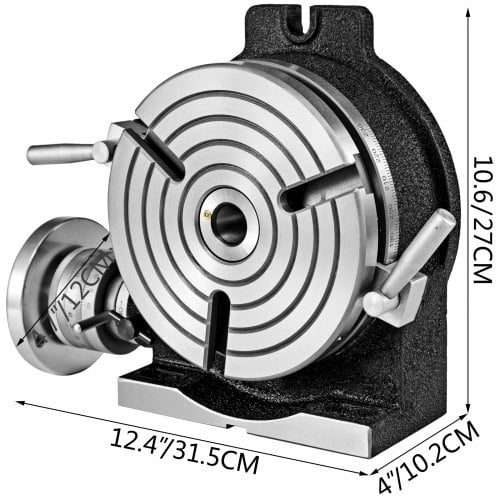 Roterande bord, 20x4,1 cm, Metall
