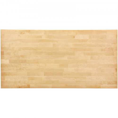 Bordplade, ahorntræ, 120x75x3,8 cm, natur, massivt træ