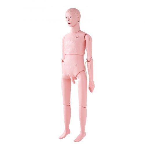 Sygeplejetræningsdukke, Livsstørrelse Mand, 153x45x21 cm, PVC